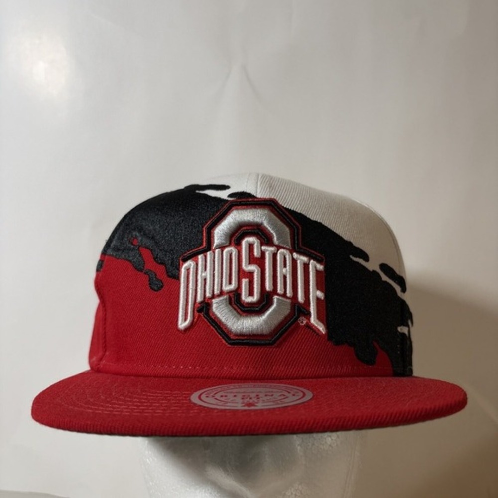 Mitchell & Ness Ohio State Buckeyes NCAA Snapback‎ Hat NEW